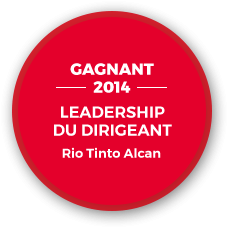 Gagnant 2014 - Leadership du dirigeant